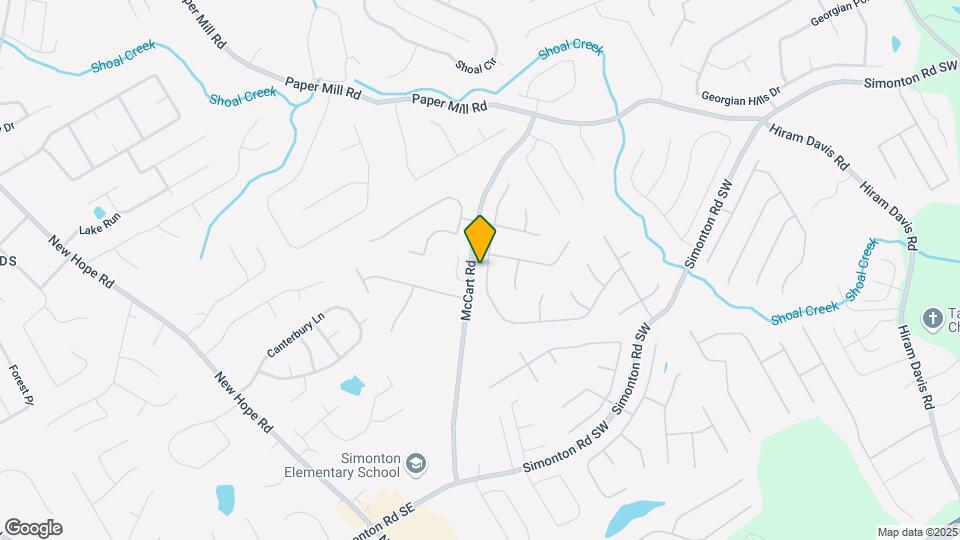 245 Cedarhurst Rd Map and Location Details