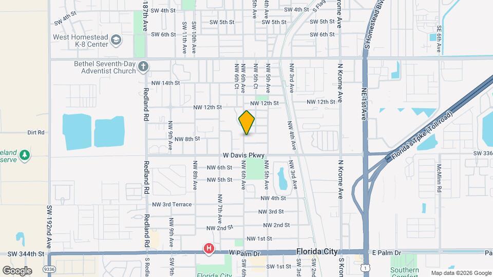 568 NW 7th St Map and Location Details