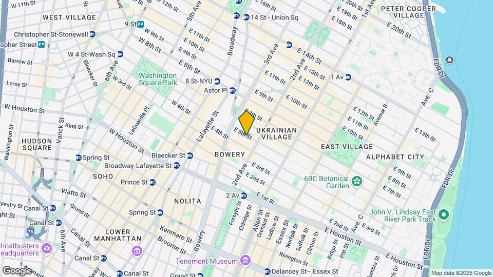 234 E 5th St Mapa y Detalles de la Ubicación