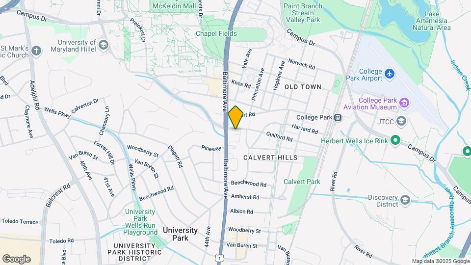 4503 Guilford Rd Map and Location Details