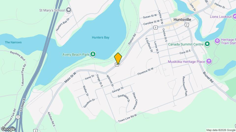 91 Main St W Map and Location Details