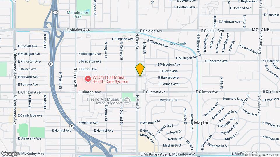 2534-2804 N 1st St Map and Location Details