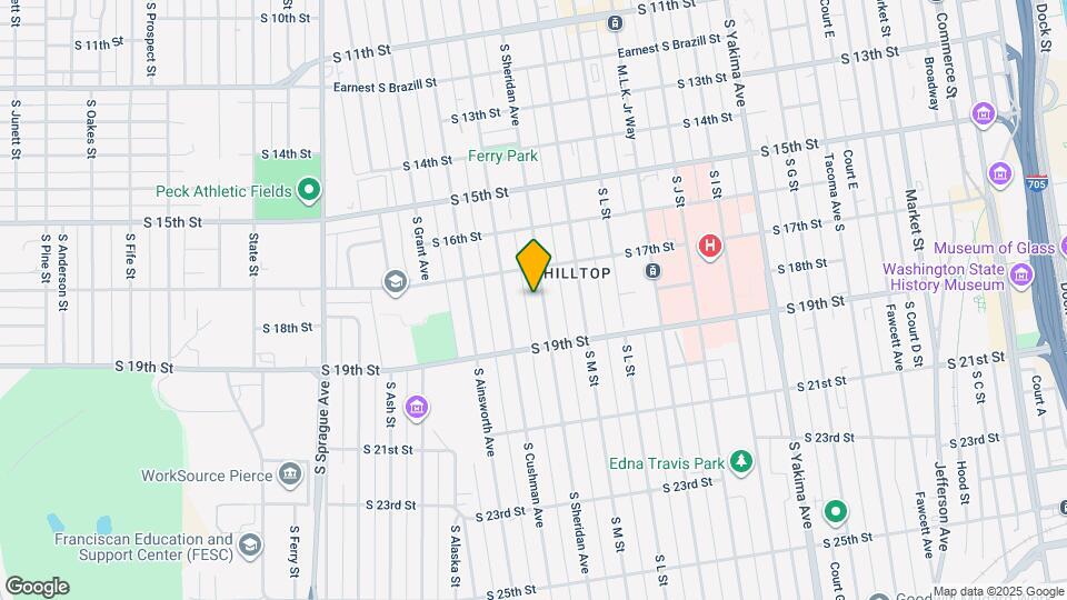 1720 S Sheridan Ave Map and Location Details