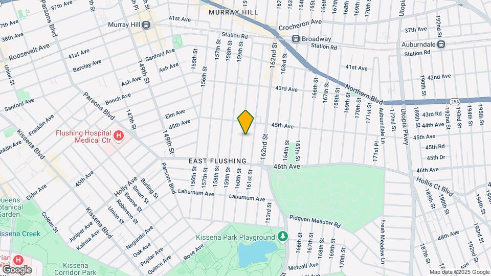 45-35 160th St Map and Location Details