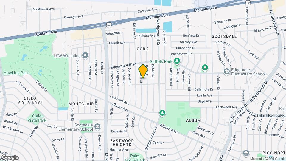 3202 Killkenny St Map and Location Details