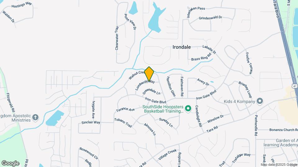 1061 Lombardy Way Map and Location Details