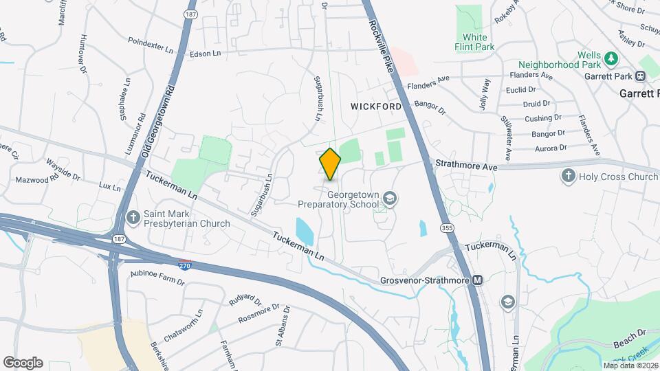 10775 Brewer House Rd Map and Location Details