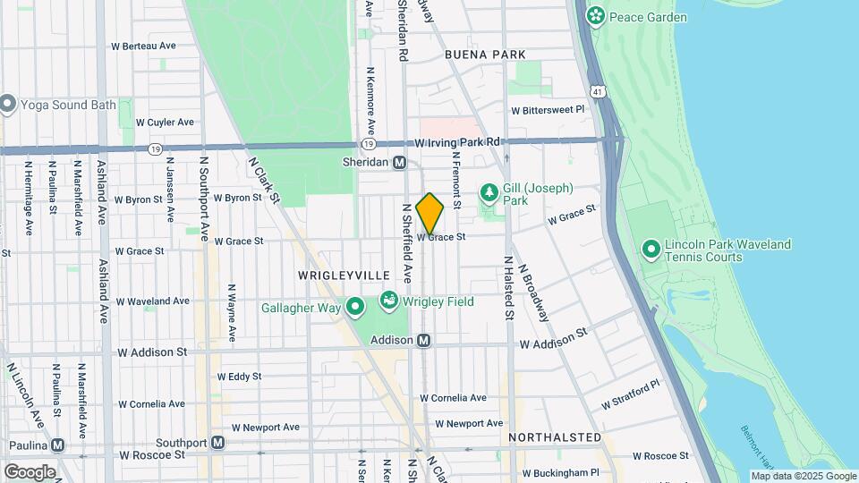 941 W Grace St, Unit 202 Map and Location Details