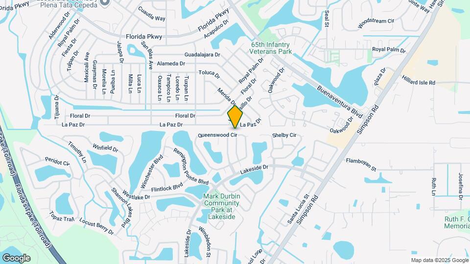 2342 Queenswood Cir Map and Location Details
