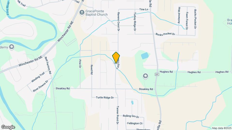 128 Lazy Oak Dr Map and Location Details