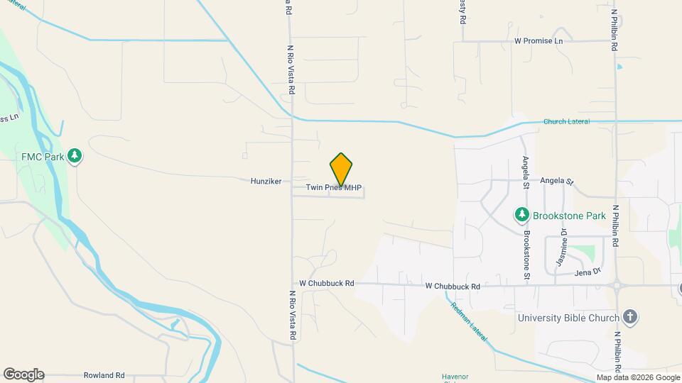 11300 N Rio Vista Rd Map and Location Details
