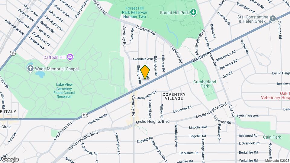 2845 Mayfield Rd-Unit -2849-2 Map and Location Details