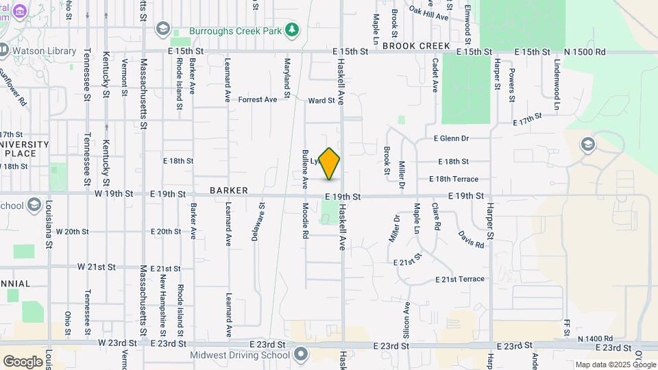 945 Homewood St Map and Location Details