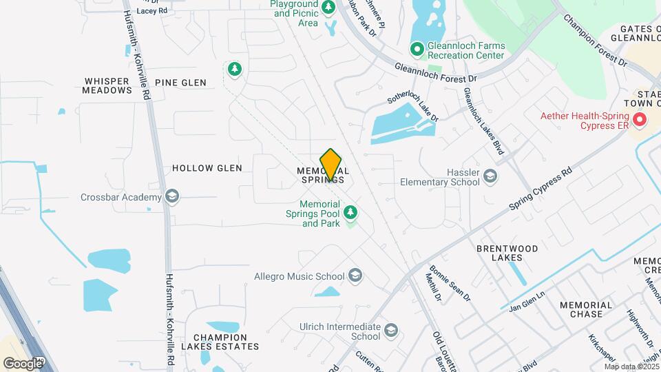 18023 Melissa Springs Dr Map and Location Details