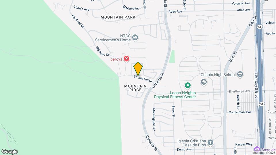 7465 Stoney Hill Dr Map and Location Details