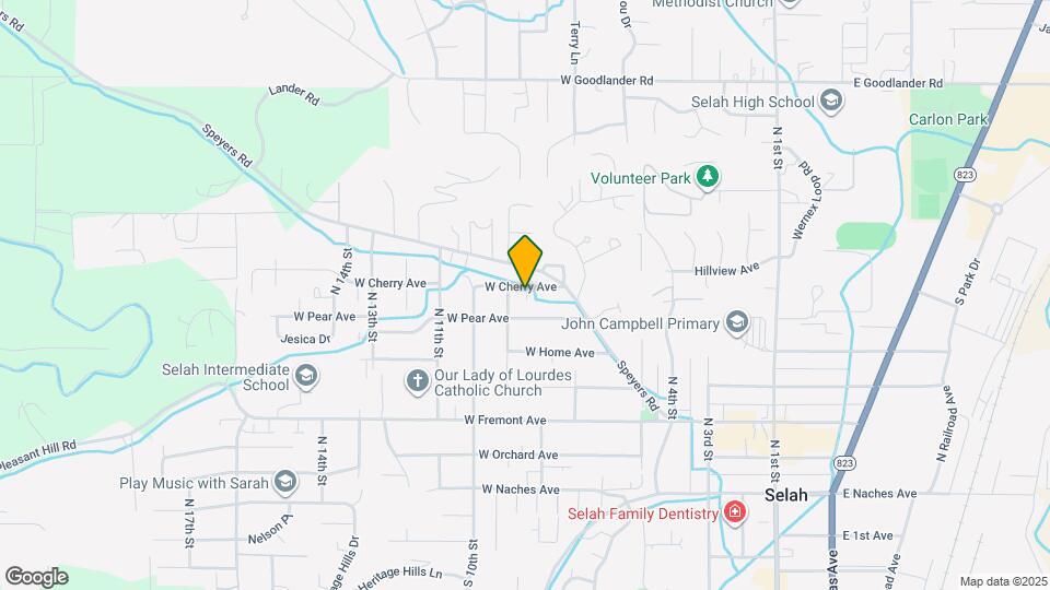 804 W Cherry Ave Map and Location Details