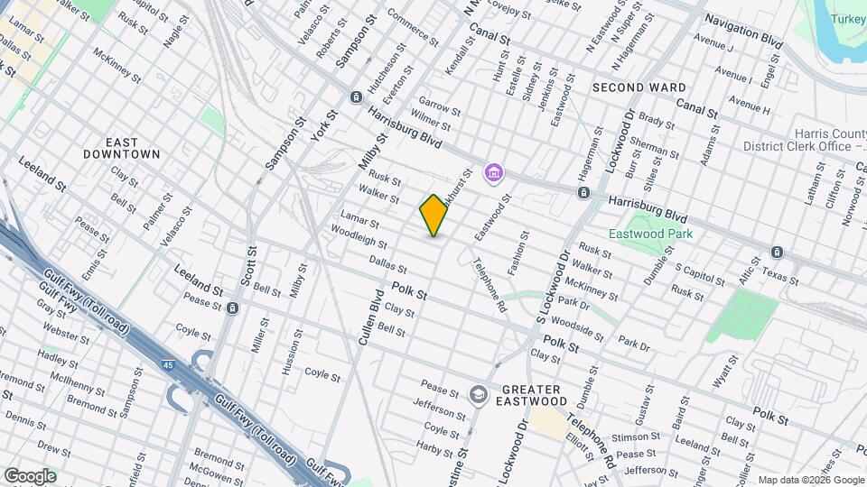 4221 Lamar St Map and Location Details