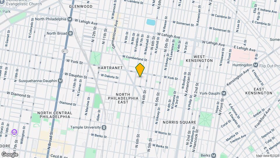 2326 N Marshall St Mapa y Detalles de la Ubicación