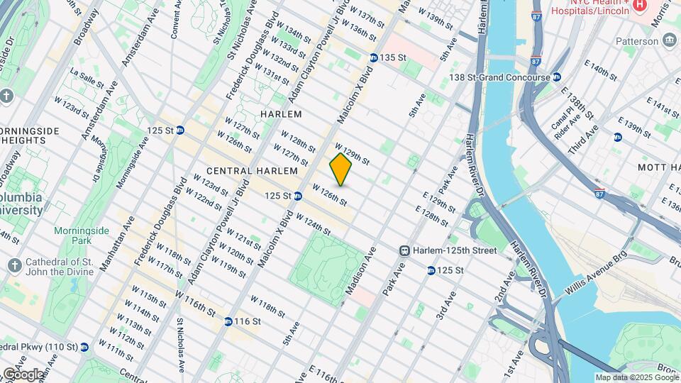 28-30 W 127th St Map and Location Details