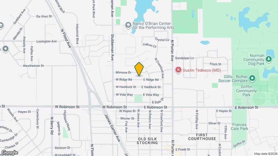 101 E Ridge Rd Map and Location Details