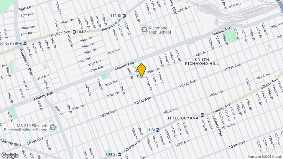 9527 110th St Map and Location Details