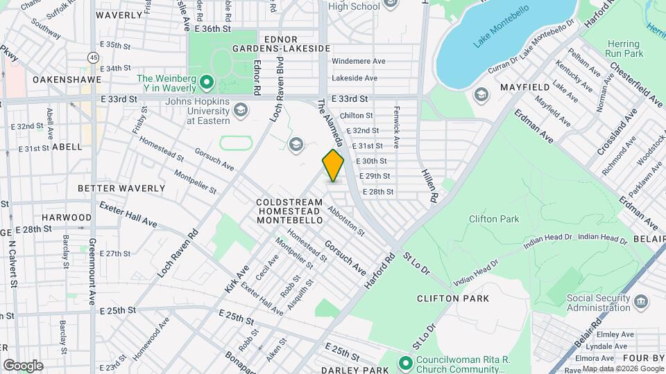 1508 E 28th St Mapa y Detalles de la Ubicación