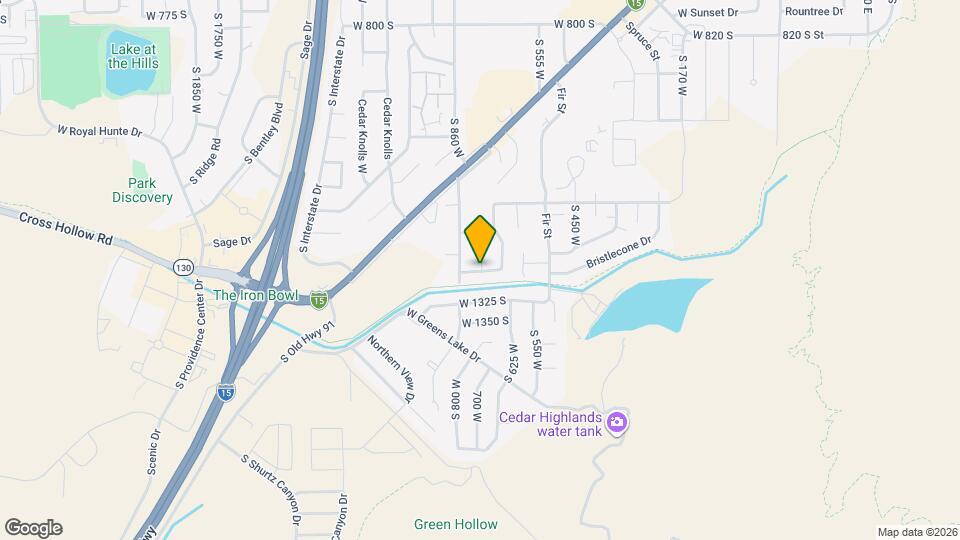 791 W Mountain View Dr Map and Location Details