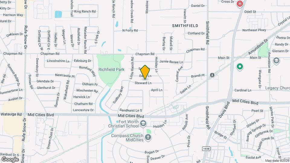 7437 Steward Ln Map and Location Details
