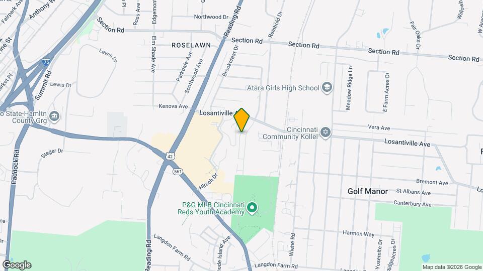 7143 Eastlawn Dr Mapa y Detalles de la Ubicación