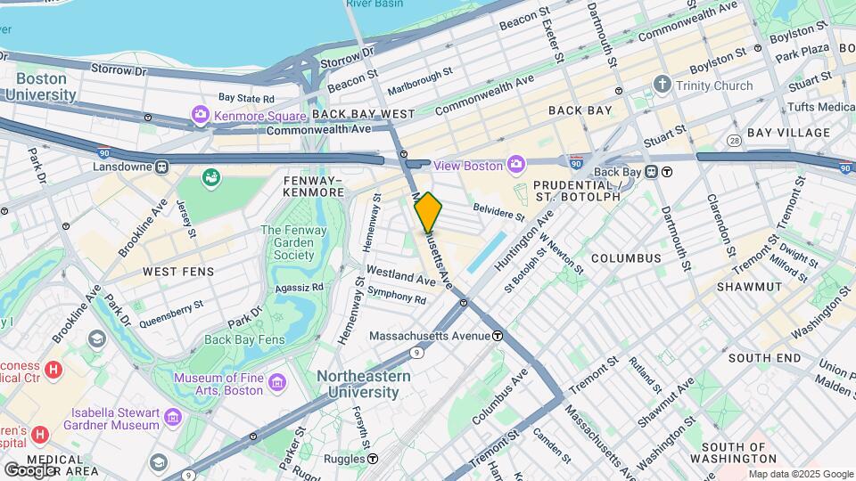 207 Massachusetts Ave, Unit 3 Map and Location Details