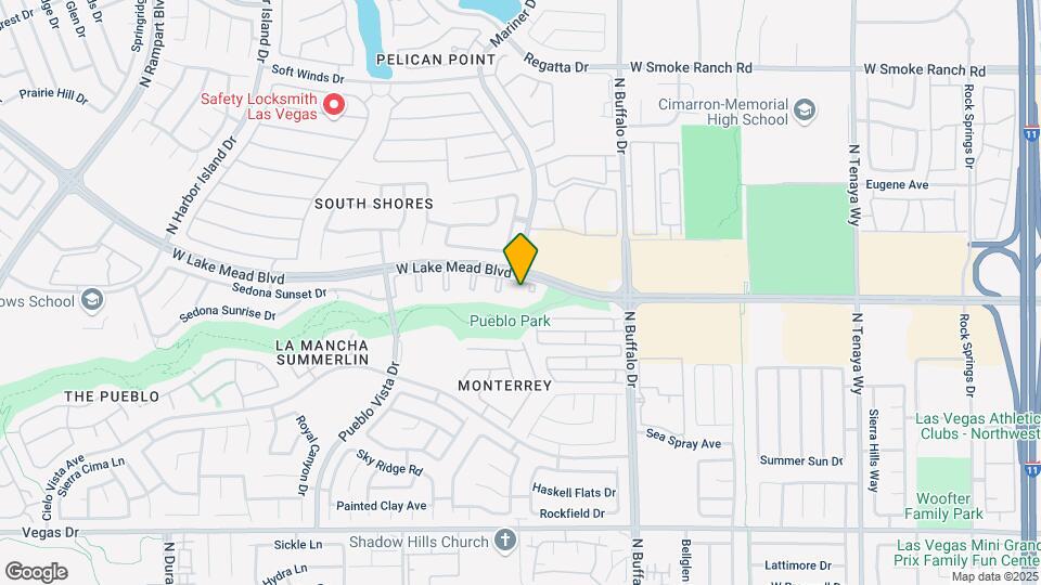 1909 Rio Canyon Ct, Unit 207 Mapa y Detalles de la Ubicación
