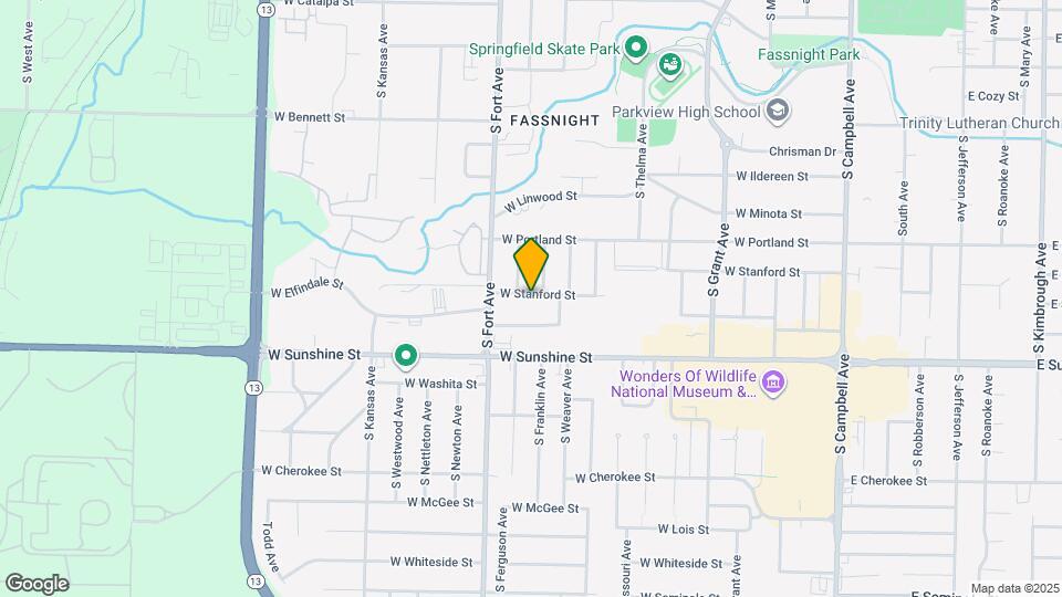 1128 W Stanford St Map and Location Details