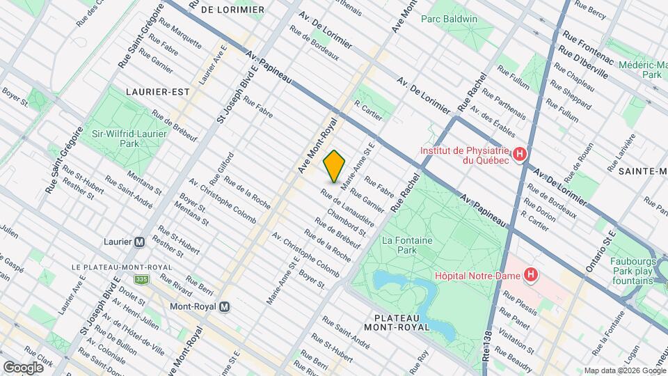 Le Plateau Coopérative d’Habitation Map and Location Details