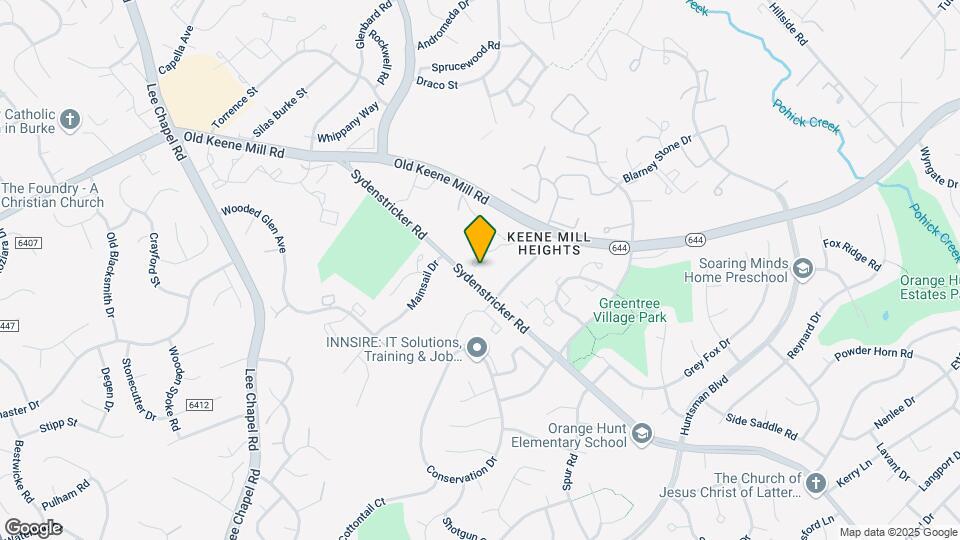 6633 Westbury Oaks Ct Map and Location Details