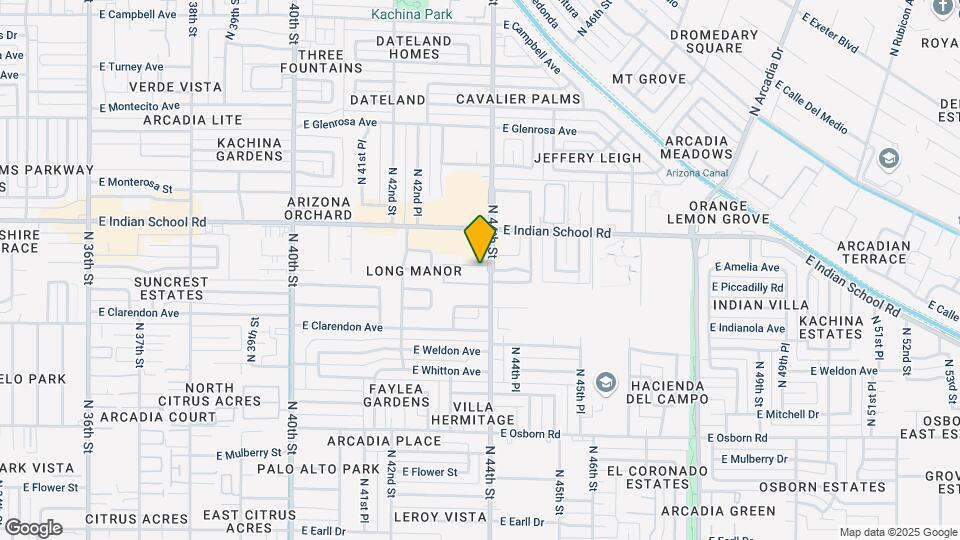 4339 E Piccadilly Rd Mapa y Detalles de la Ubicación
