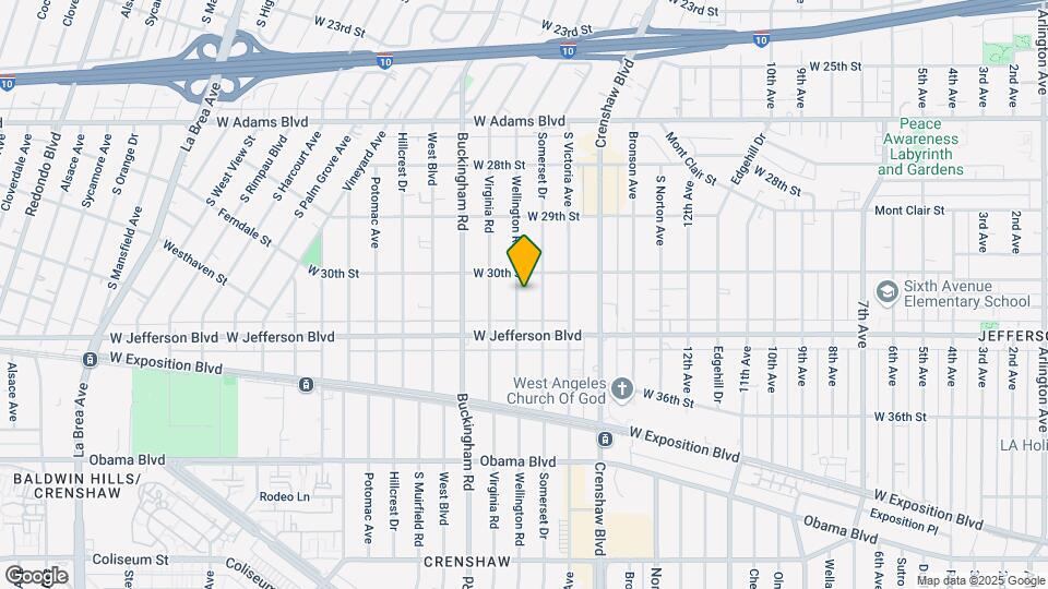 3022 Wellington Rd Mapa y Detalles de la Ubicación