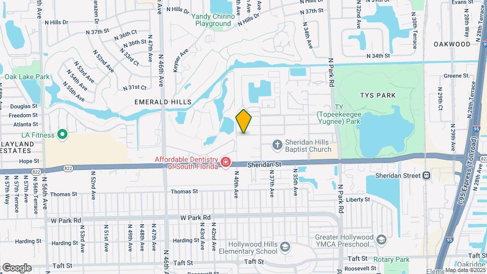 3952 Farragut St Map and Location Details