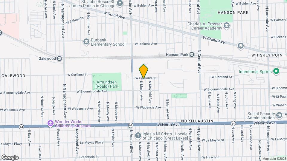 1837 N Mason Ave Map and Location Details