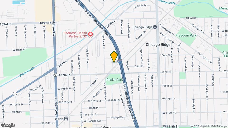 10640 Brooks Ln Map and Location Details