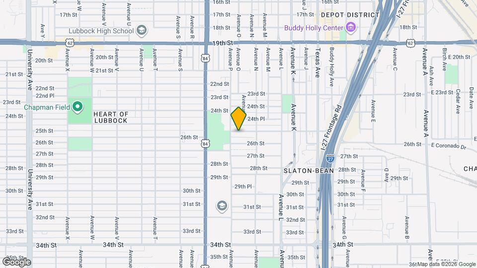 1517 25th St Map and Location Details