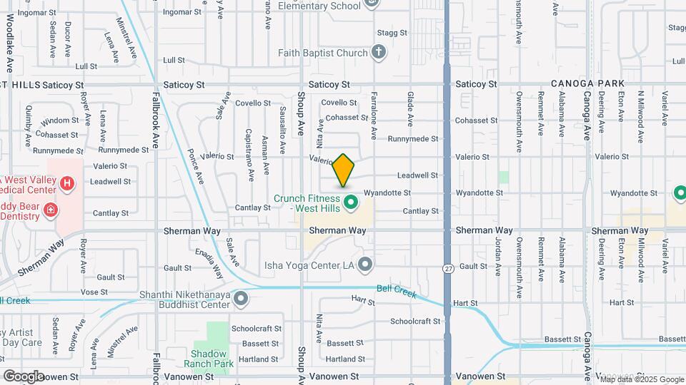 22257 Wyandotte St Map and Location Details