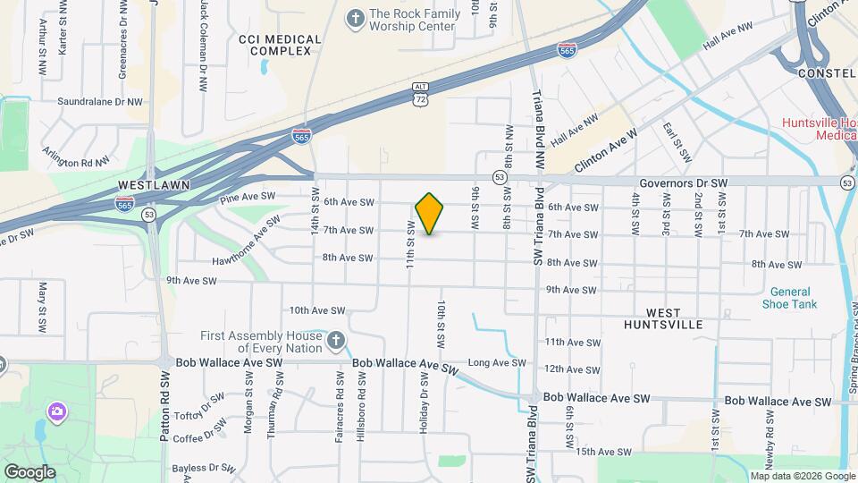 3507 7th Ave SW Mapa y Detalles de la Ubicación