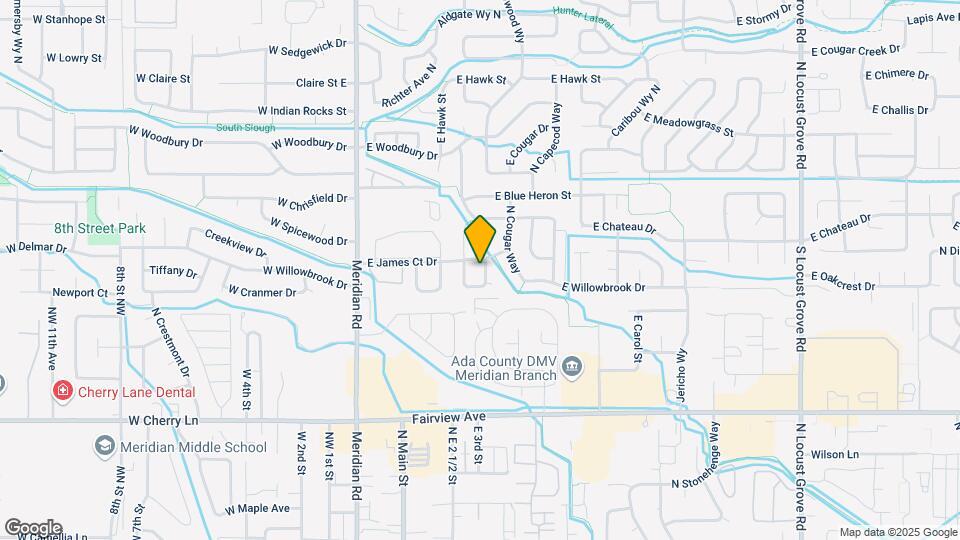 2167 N Arrow Wood Ave Map and Location Details