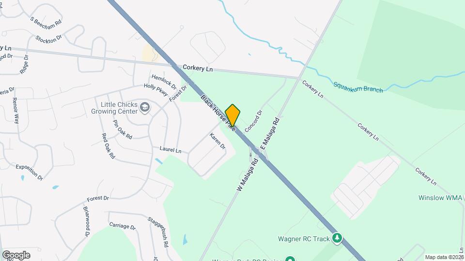 1713 S Black Horse Pike Map and Location Details