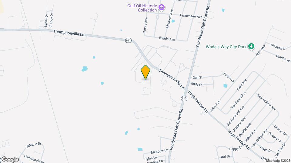 200 Zackary St Map and Location Details