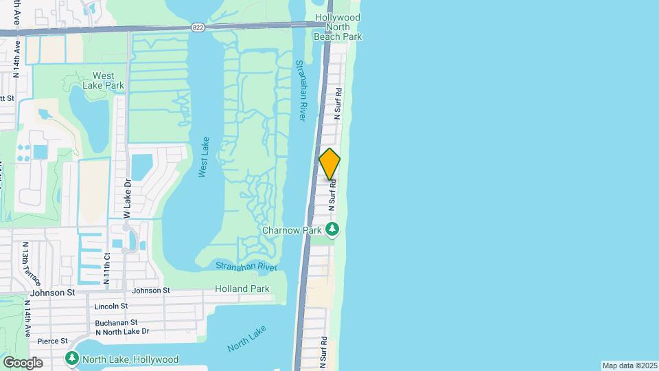 2120 N Surf Rd Map and Location Details
