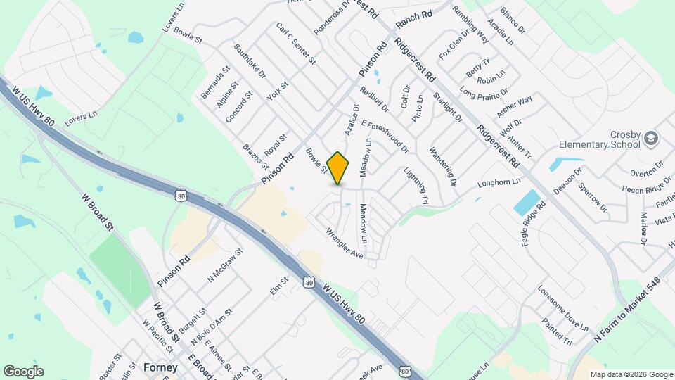 203 Bowie St Mapa y Detalles de la Ubicación