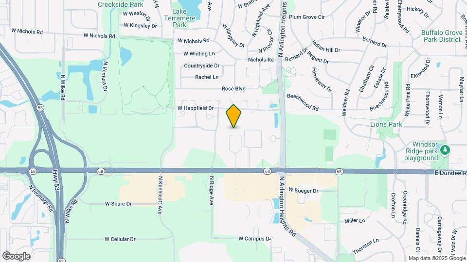620 Trace Dr Mapa y Detalles de la Ubicación