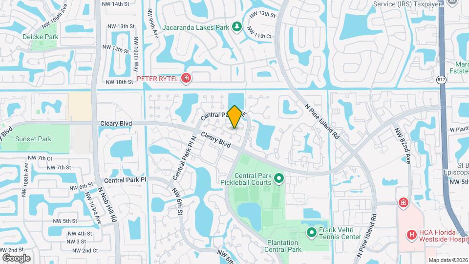 9617 NW 8th Cir Map and Location Details