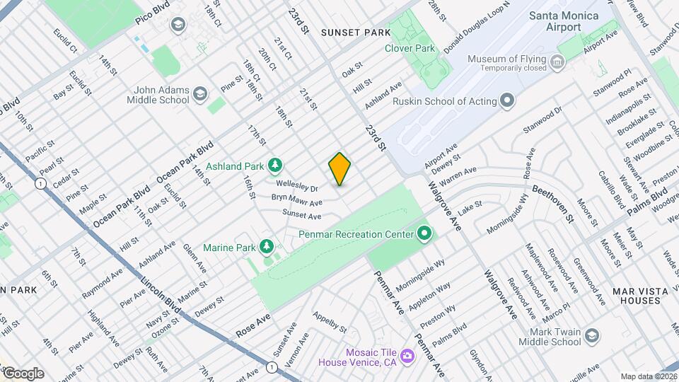 3127 18th St Map and Location Details